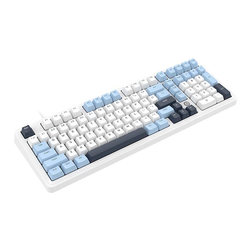 Проводная игровая клавиатура AJAZZ AK980 Daydream Switch (синий/белый/голубой)
