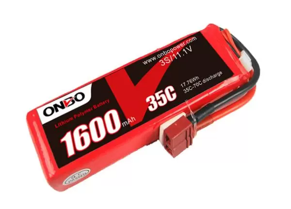 Литиевый аккумулятор Onbo 1600mAh 3S (35C)