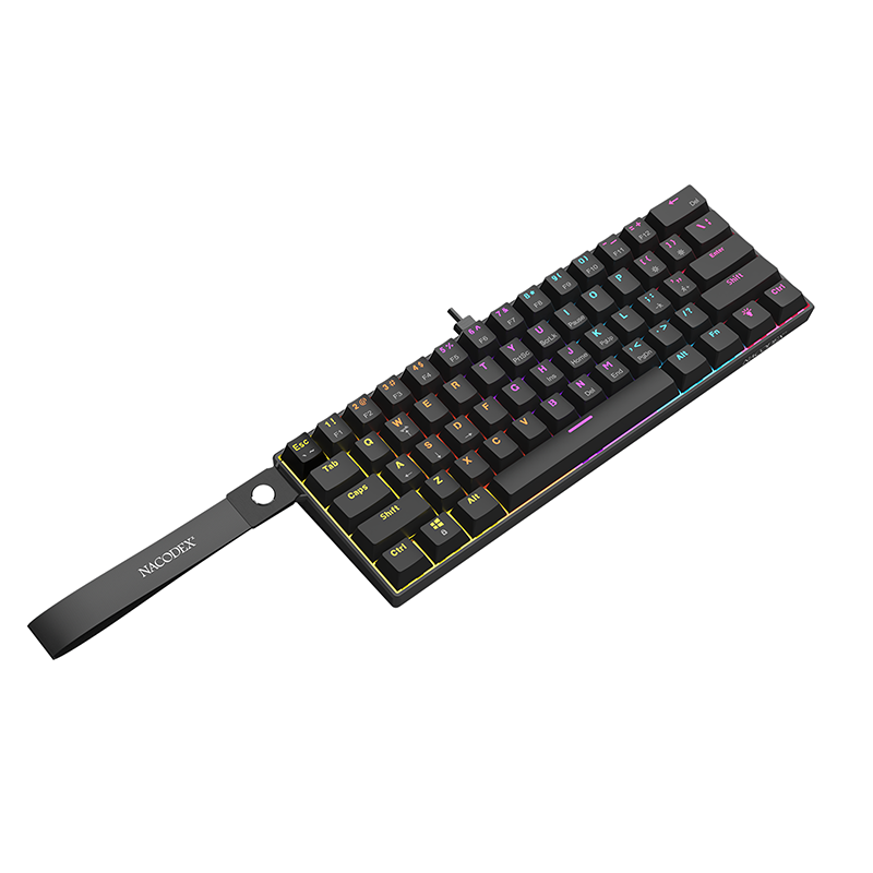 Проводная игровая клавиатура AJAZZ NK61 Red Switch (черный)