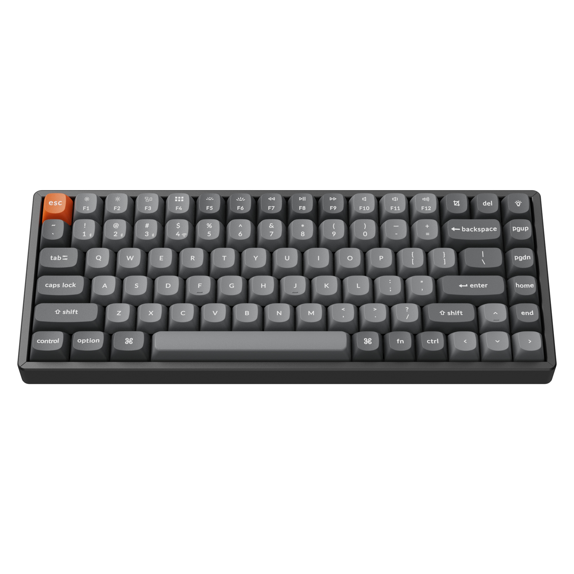 Компьютерная клавиатура Keychron K2 Max RGB Backlight Aluminum Red Switch черная