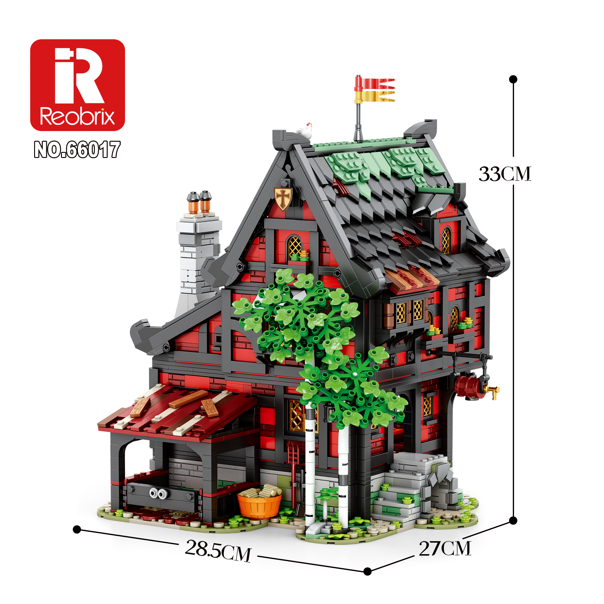 Конструктор Средневековая таверна Reobrix 66017