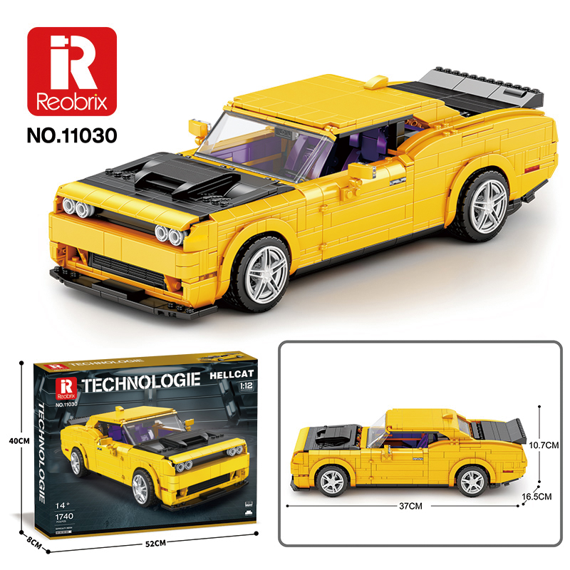 Конструктор Автомобиль Hellcat Reobrix 11030