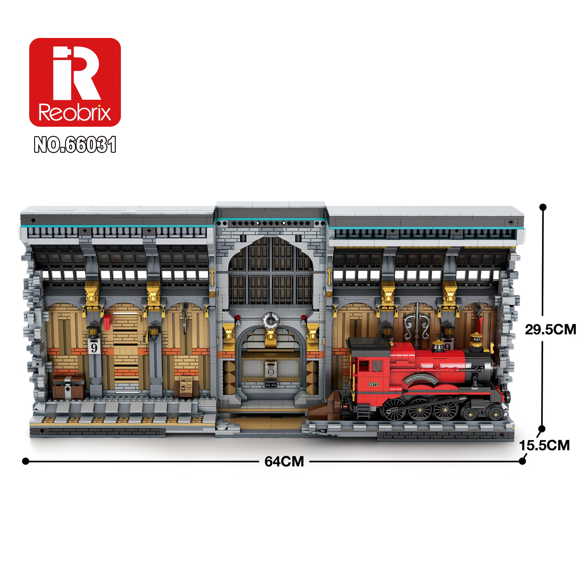 Конструктор Книга Reobrix 66031 Хогвартс экспресс