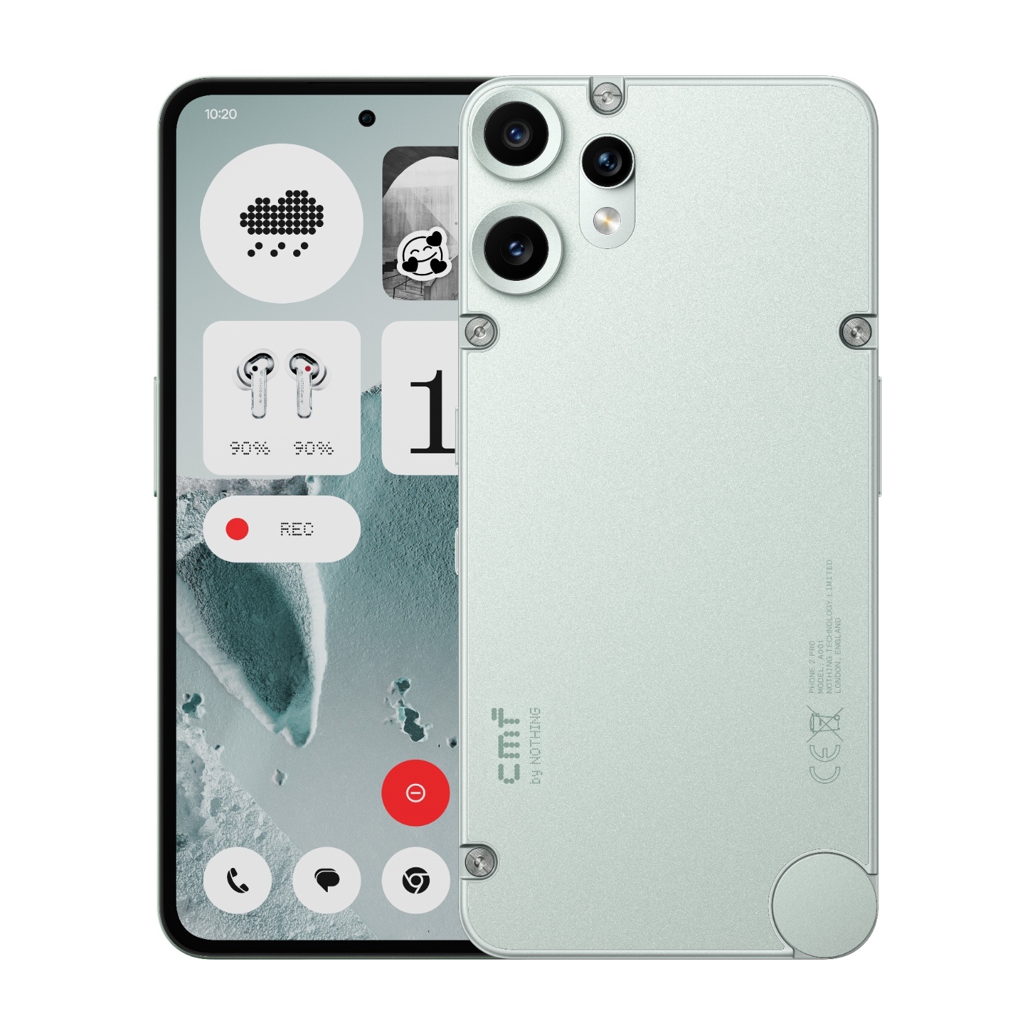 Телефон CMF Phone 2 Pro 8GB/256GB (светло-зеленый)