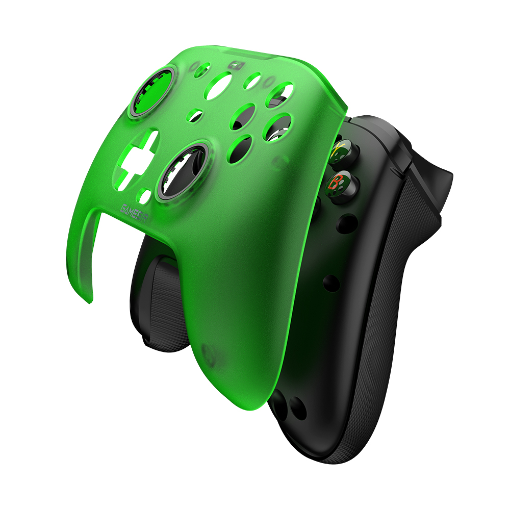Лицевая панель для GameSir G7 (прозрачный/зеленый)