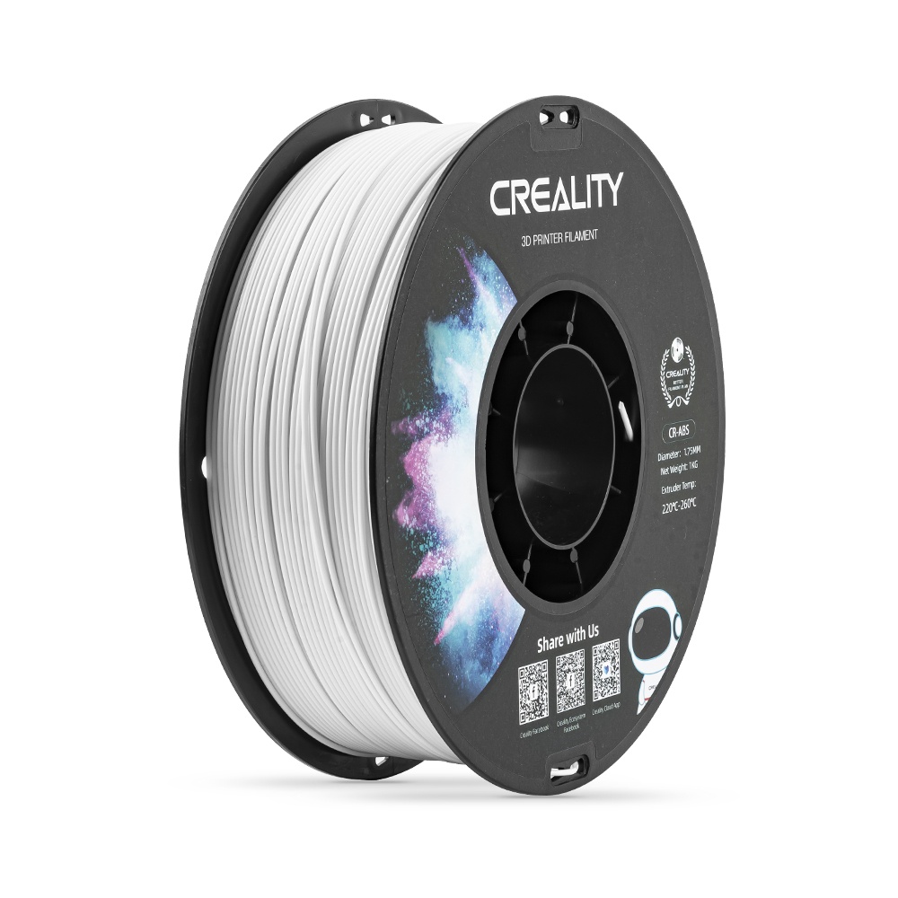 Филамент Creality CR-ABS White 1.75mm 1KG