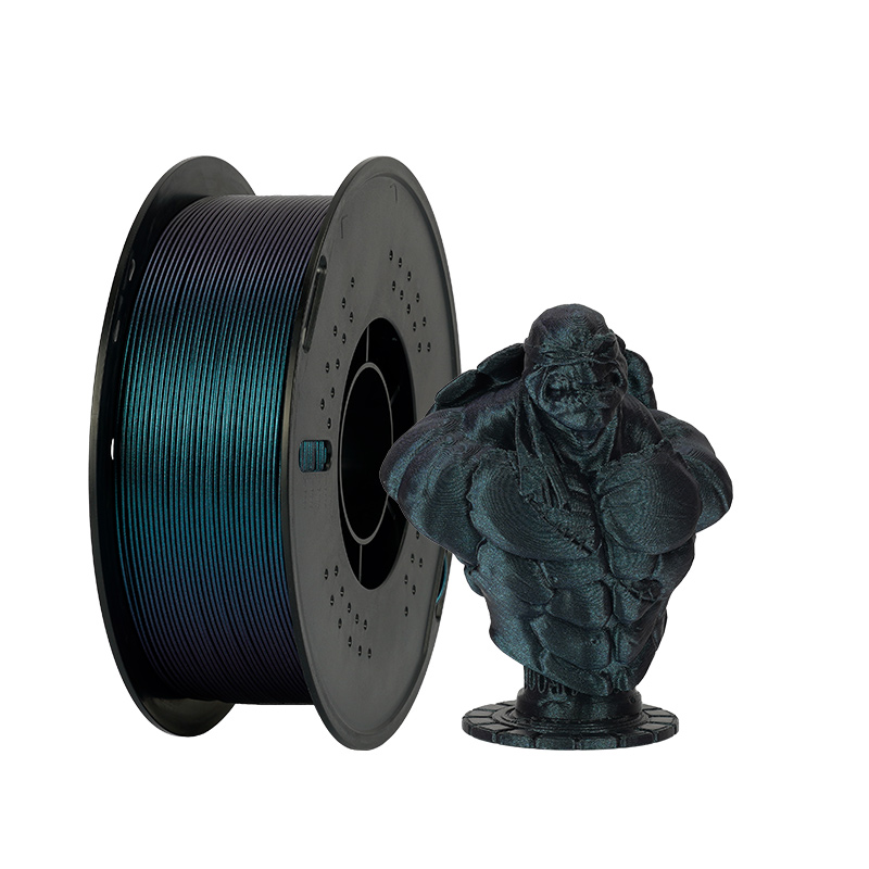 Филамент Kingroon PLA Combustion Titanium Metal 1.75mm 1KG