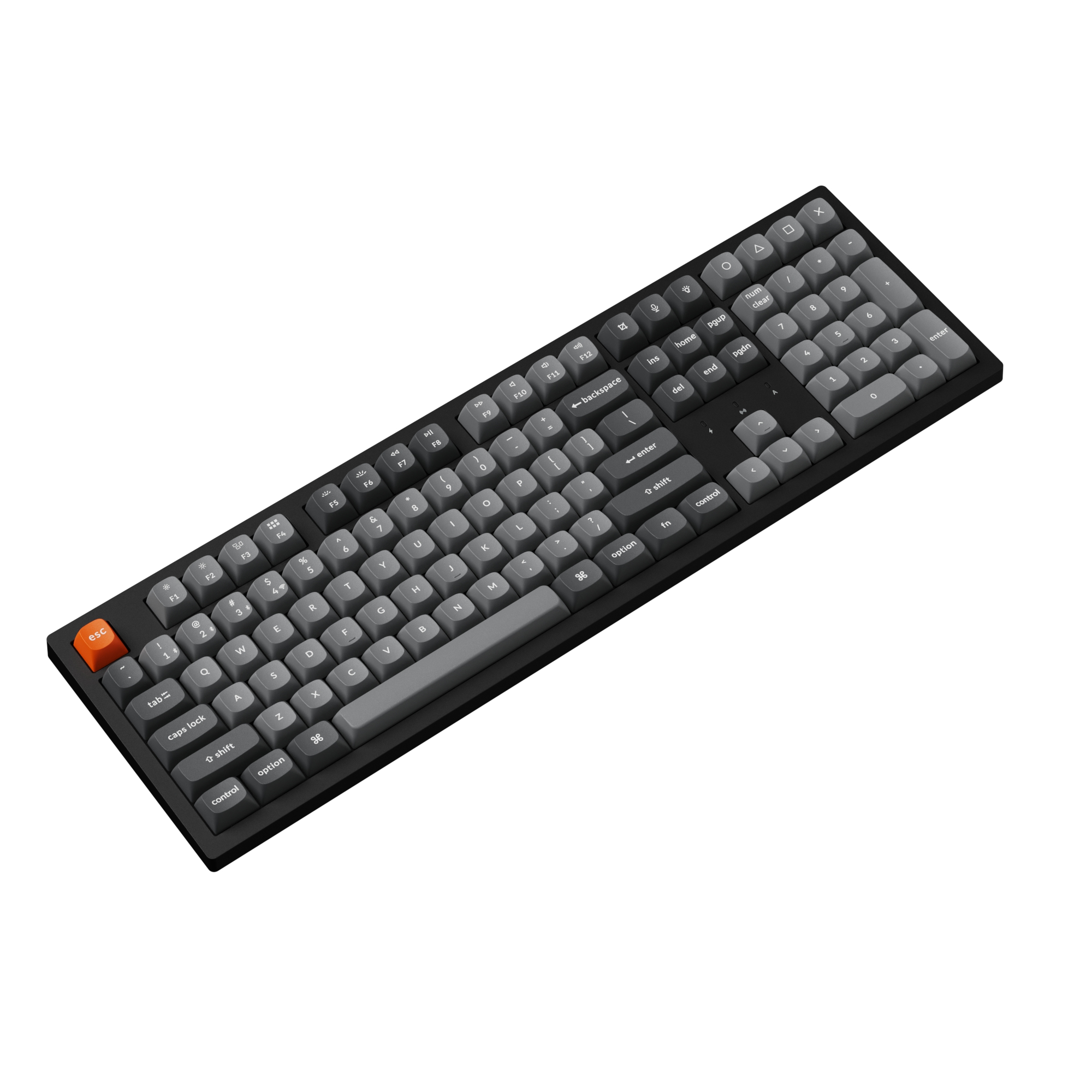 Компьютерная клавиатура Keychron K10 Max RGB Red Switch (K10M-H1-RU) черная