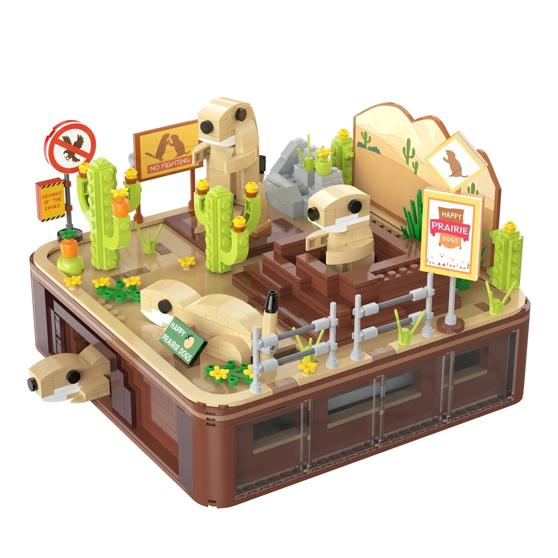 Конструктор CaDA Парк Сурков Groundhog life-world C71008W
