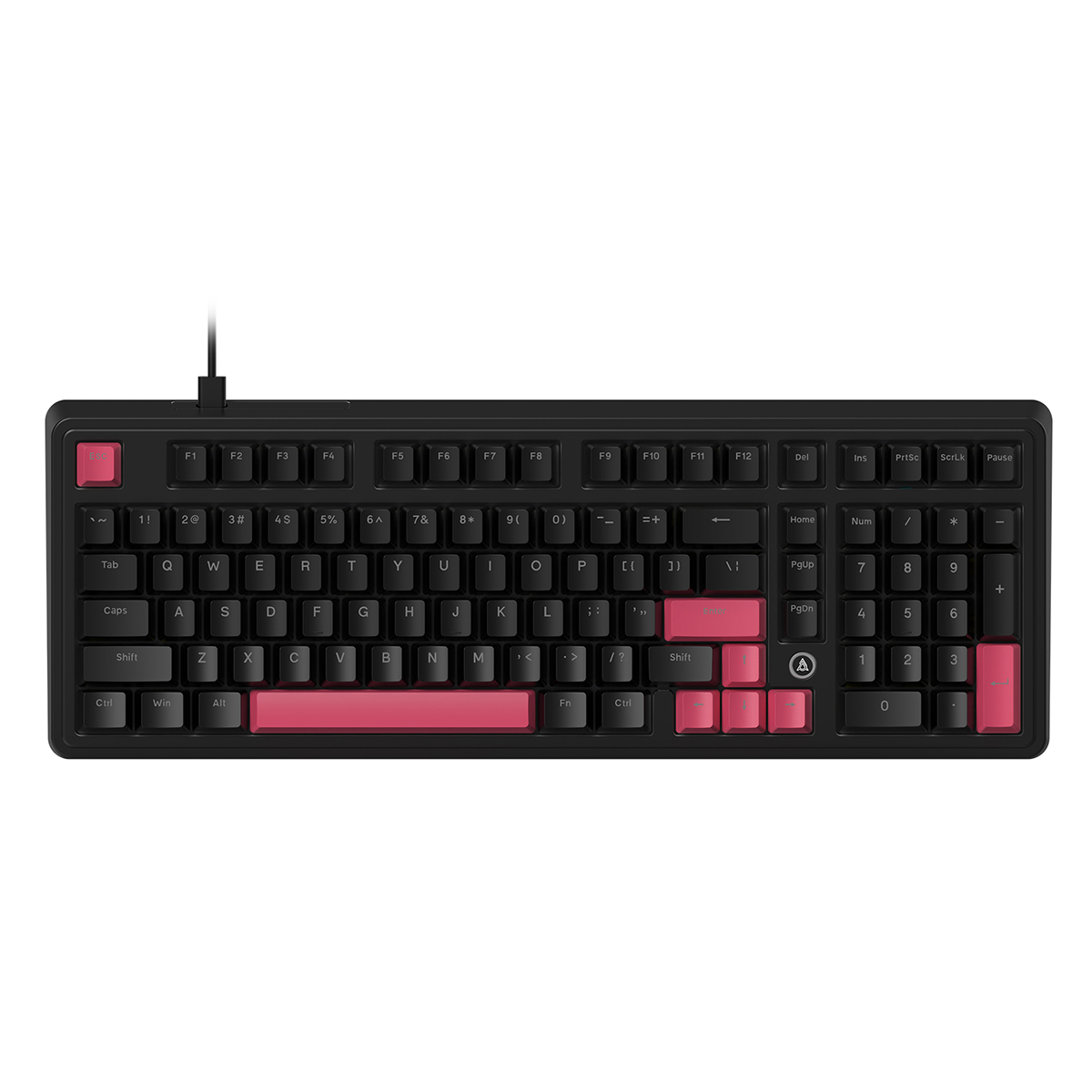 Компьютерная клавиатура AJAZZ AK980 (черно-красная)