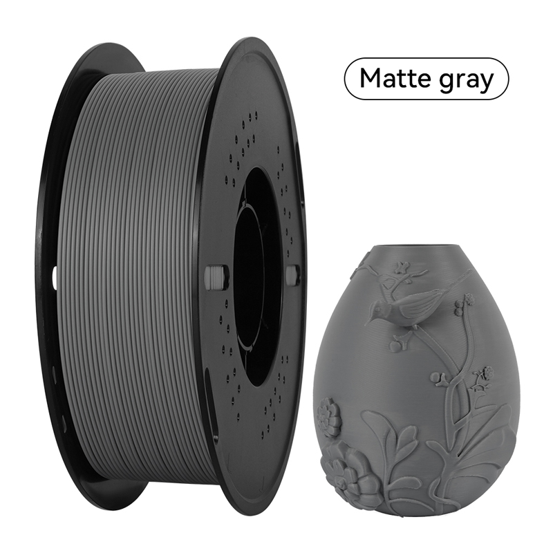 Филамент Kingroon PLA Matte Gray 1.75mm 1KG