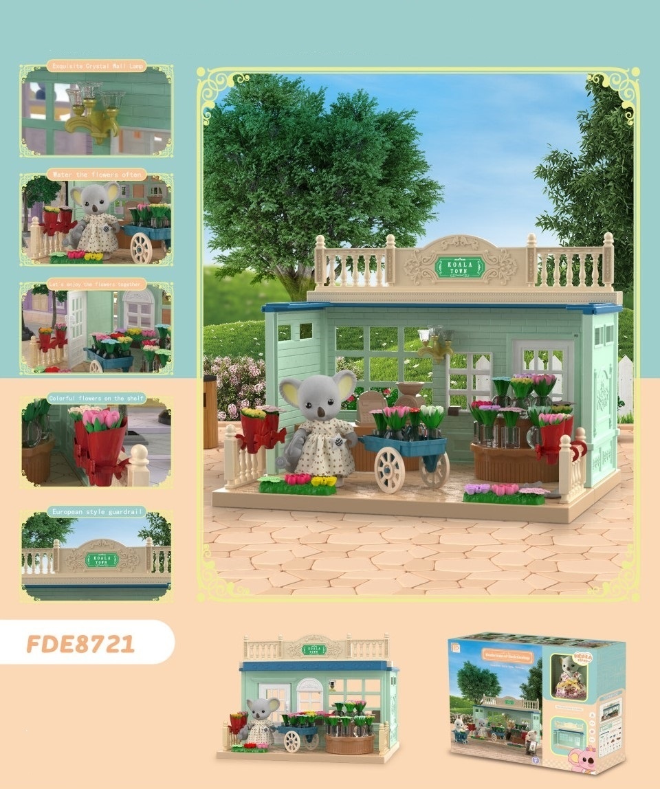 Цветочный магазин для кукол Koala Diary FDE8721