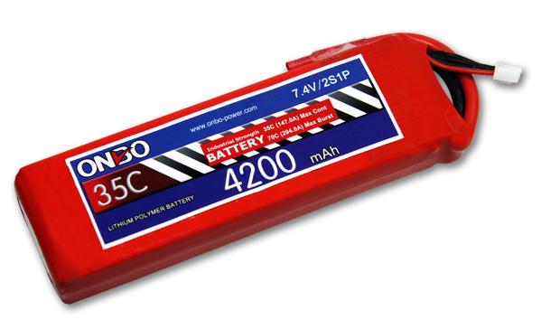 Литиевый аккумулятор Onbo 4200mAh 2S (35C)