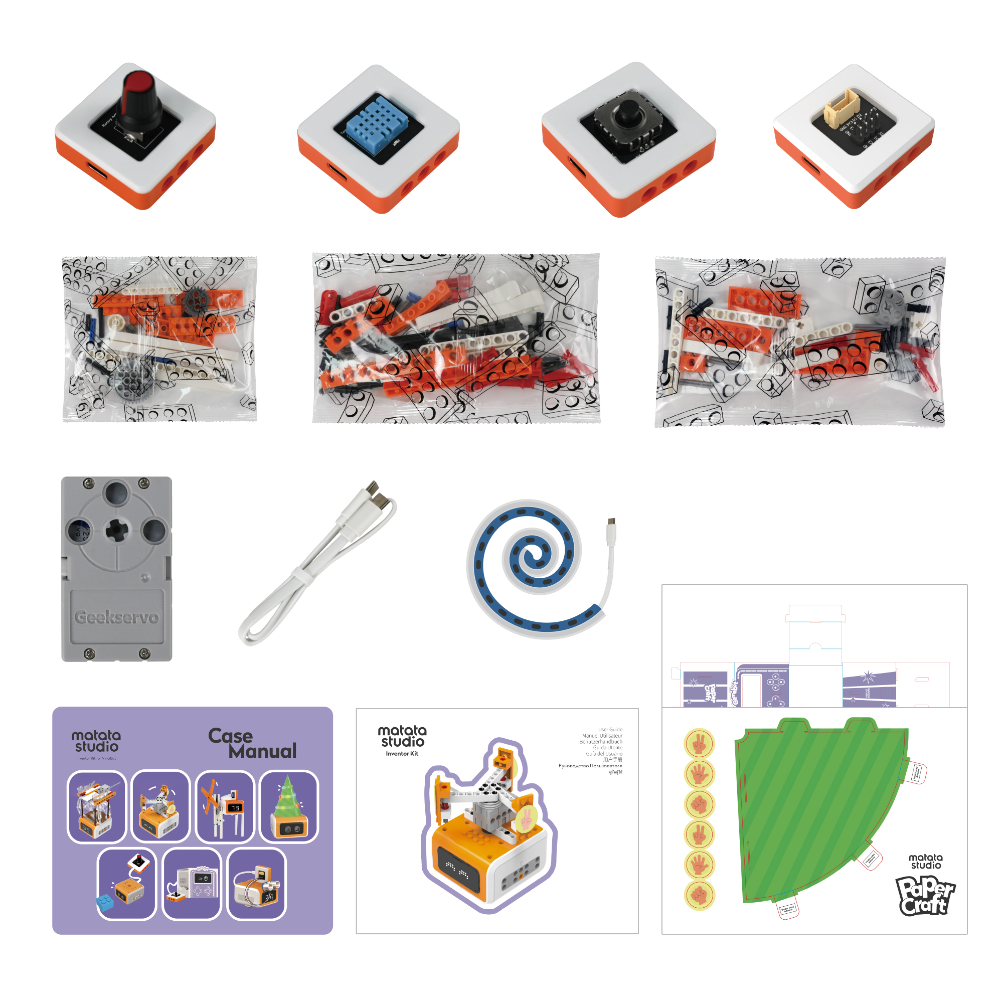 Роботехнический набор Matatalab Inventor Kit для робота VinciBot