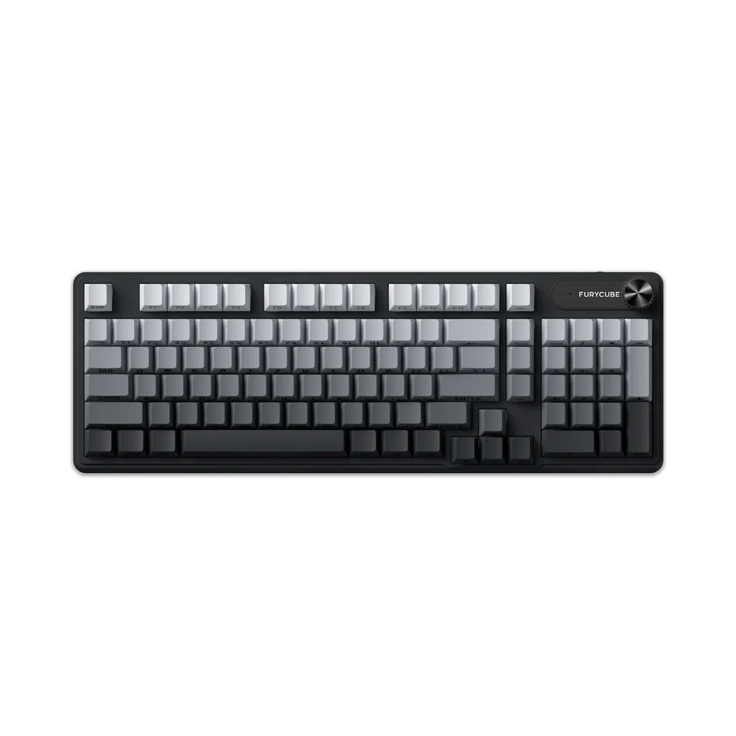 Проводная игровая клавиатура FURYCUBE IP98 (градиент/серый)