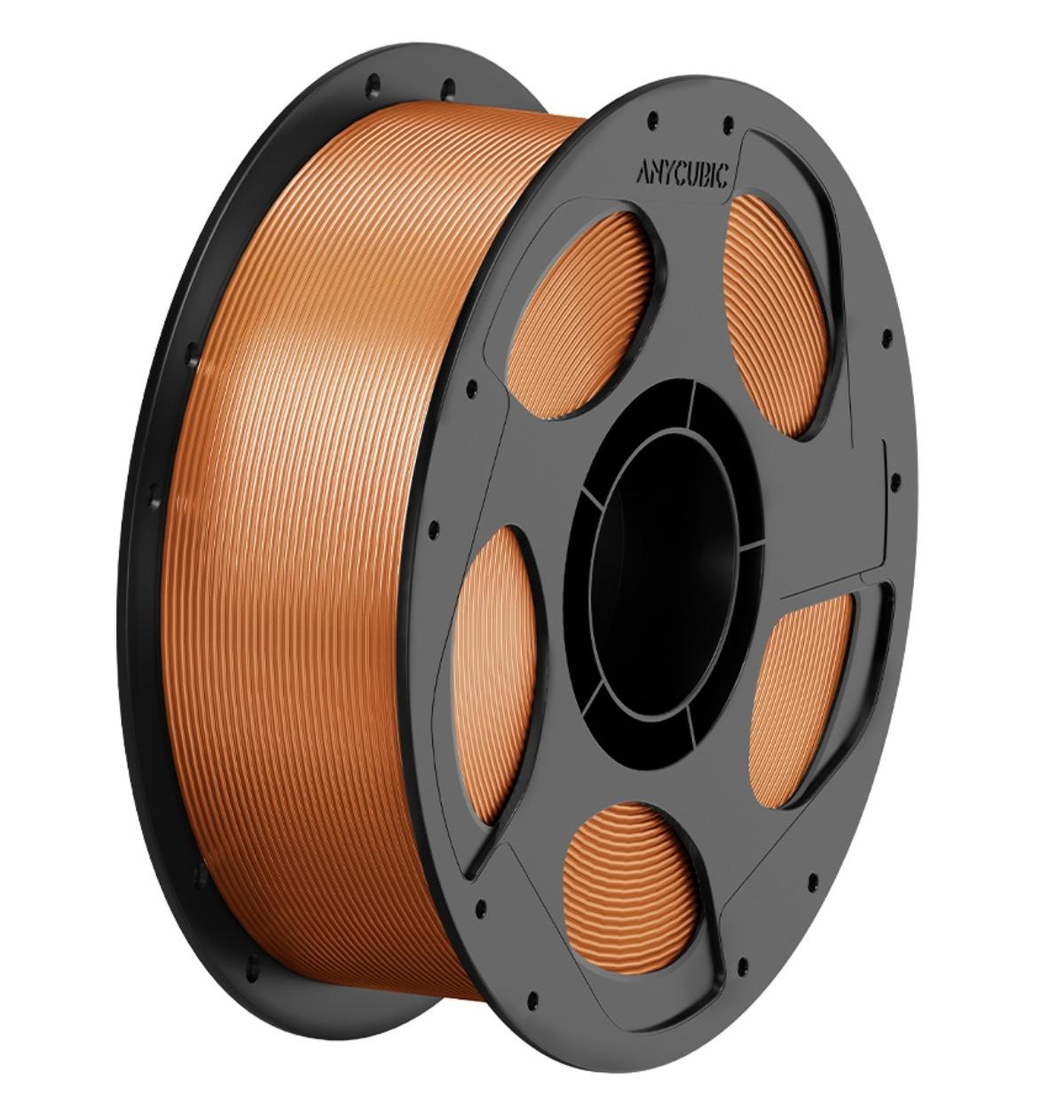 Филамент Anycubic PETG, 1.75 мм, 1 кг, полупрозрачный коричневый