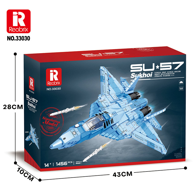 Конструктор Истребитель Reobrix 33030 Су-57