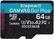 Карта памяти Kingston Canvas Go Plus microSDXC 64GB