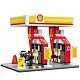 Конструктор CaDa заправка Shell Retail Station C66028W