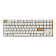 Беспроводная игровая клавиатура Keychron K8 HE Nebula Switch (белый)