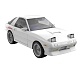 Конструктор CADA автомобиль Mazda FC35 RX-7 C55016W