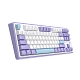 Беспроводная игровая клавиатура AJAZZ AK870 Gift Switch (фиолетовый/белый/синий)