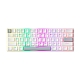 Проводная игровая клавиатура FURYCUBE TS61 Red Switch (белый/серый)