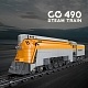 Конструктор Jie Star Паровой поезд CO490 59021