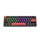 Проводная игровая клавиатура FURYCUBE TS61 Red Switch (черный/красный)
