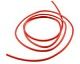 Силовой силиконовый провод 12 AWG (красный)