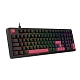 Компьютерная клавиатура AJAZZ AK980 (черно-красная)
