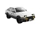 Конструктор CADA автомобиль AE86-trueno C55018W